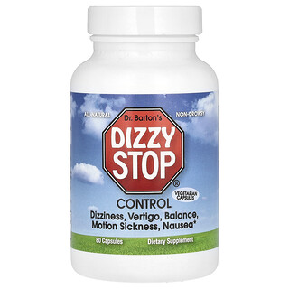 Dr. Barton's, Dizzy Stop Control，80 粒膠囊