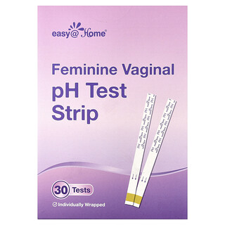 Easy@Home, Feminine Vaginal pH Test Strip , 30 Tests