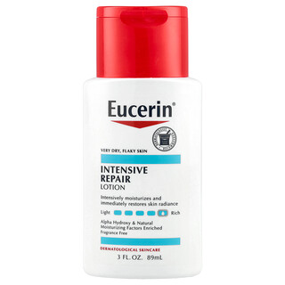 Eucerin, 深層修復乳液，無香，3 液量盎司（89 毫升）