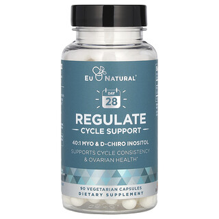 Eu Natural, Regulate，MYO & D-Chiro 肌醇，90 粒素食膠囊
