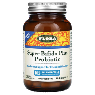 Flora, 超級 Bifido Plus 益生菌，1020 億活菌，30 粒膠囊