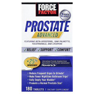 Force Factor, Prostate Advanced，180 片