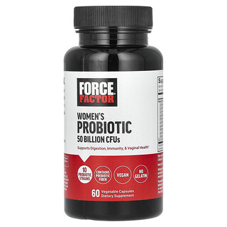 Force Factor, 女性益生菌，500 億 CFU，30 粒素食膠囊