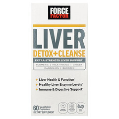 Liver Detox + Cleanse, 60 Vegetable Capsules