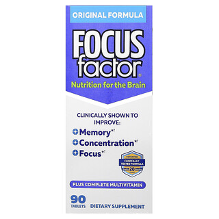 Focus Factor, 大腦營養，原始配方，90 片