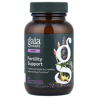 Gaia Herbs, 女性，生育幫助，60 粒液體 Phyto-Caps® 膠囊