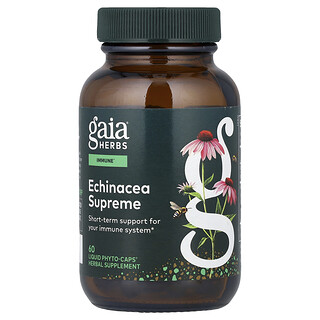 Gaia Herbs, 優質鬆果菊，60 粒液體 Phyto-Caps® 膠囊