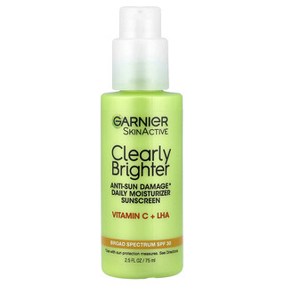 Garnier, SkinActive，抗曬防損傷日常保濕霜，SPF 30，2.5 液量盎司（75 毫升）