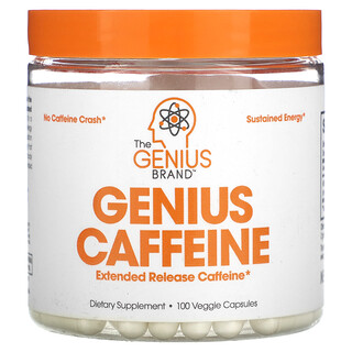 The Genius Brand, Genius Caffeine，100 粒素食膠囊