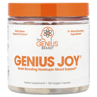 The Genius Brand, Genius Joy，100 粒素食膠囊