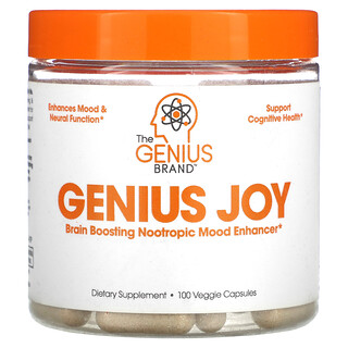 The Genius Brand, Genius Joy，100 粒素食膠囊