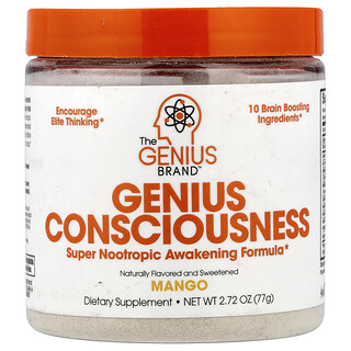 The Genius Brand, Genius Consciousness，芒果，2.72 盎司（77 克）