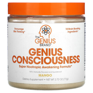 The Genius Brand, Genius Consciousness，芒果，2.72 盎司（77 克）