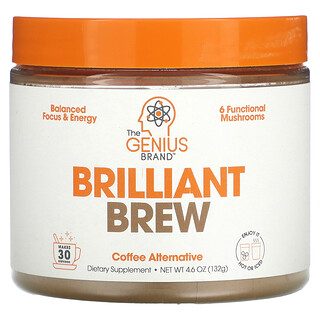 The Genius Brand, Brilliant Brew，咖啡替代品，4.6 盎司（132 克）
