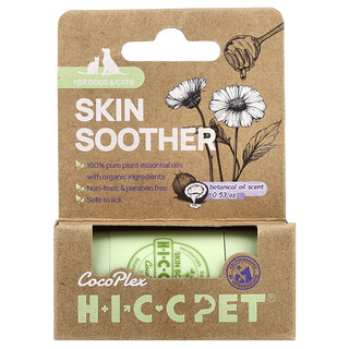 HICC Pet, Skin Soother, For Dogs & Cats, Botanical Oil, 0.53 oz
