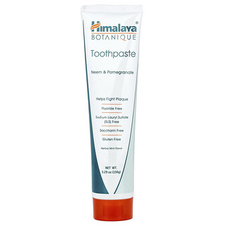 Himalaya, Botanique，牙膏，印楝和石榴，草本薄荷，5.29 盎司（150 克）