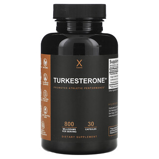 Humanx, 土克甾酮+，800 毫克，30 粒膠囊
