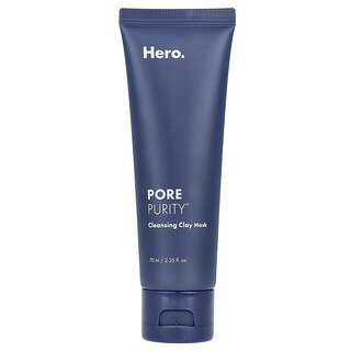 Hero Cosmetics, 毛孔淨化，毛孔清潔黏土，2.35 液量盎司（70 毫升）