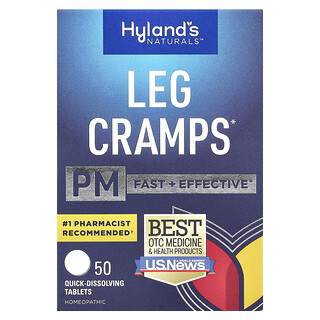 Hyland's Naturals, 腿抽筋 PM，50 片速溶片