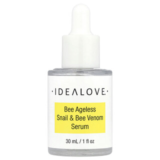 Idealove, Bee Ageless，蝸牛蜂毒精華，1 液量盎司（30 毫升）