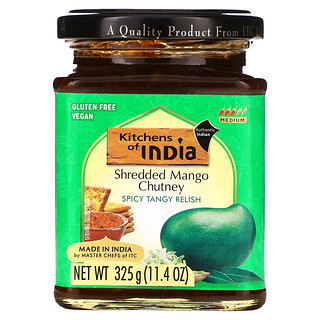 Kitchens of India, 芒果絲酸辣醬，11.4盎司（325克）