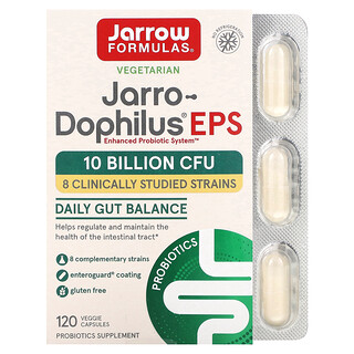 Jarrow Formulas, Jarro-Dophilus EPS，100 億，120 粒素食膠囊（每粒膠囊 5 億）