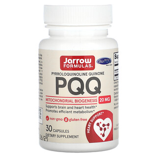 Jarrow Formulas, PQQ，20 毫克，30 粒膠囊