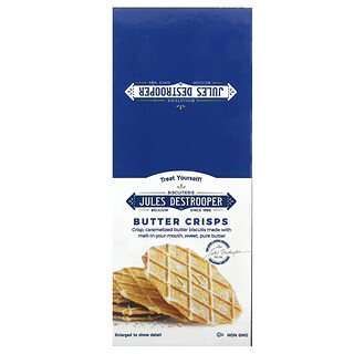 Jules Destrooper, Butter Crisps, 12 Crisps, 0.85 oz (24 g)