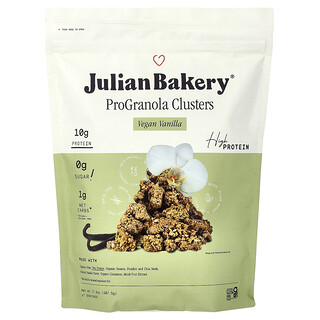 Julian Bakery, ProGranola 麥片塊，全素香草，17.9 盎司（507.5 克）