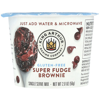 King Arthur Flour, 超級軟糖巧克力蛋糕，單份，2 盎司（56 克）