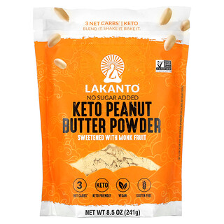 Lakanto, 生酮花生醬粉，8.5 盎司（241 克）