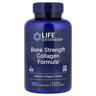 Life Extension, 骨骼強度膠原蛋白配方，120 粒膠囊