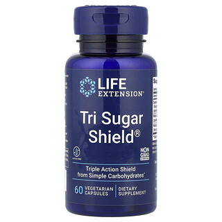 Life Extension, Tri Sugar Shield，60 粒素食膠囊