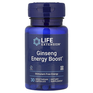 Life Extension, 人參能量加強配方，30 粒素食膠囊