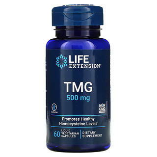 Life Extension, TMG，500 毫克，60 粒液體素食膠囊