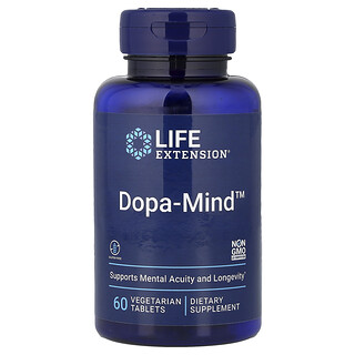 Life Extension, 多巴胺幫助，60 片素食片