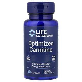 Life Extension, 優化肉堿，60 粒膠囊