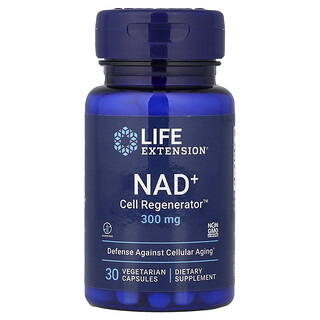 Life Extension, NAD+Cell Regenerator，300 毫克，30 粒素食膠囊