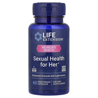 Life Extension, 女性健康，女性性健康，60 粒素食膠囊