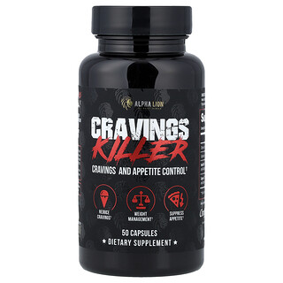 ALPHA LION, Cravings Killer，50 粒膠囊