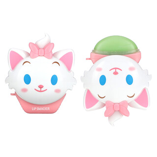 Lip Smacker, 迪士尼 Emoji 卡通潤唇膏，瑪麗，#Puuurtykeylimepie，0.26 盎司（7.4 克）