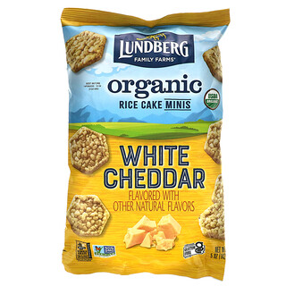 Lundberg, 有機米糕卷，白切達奶酪，5 盎司（142 克）