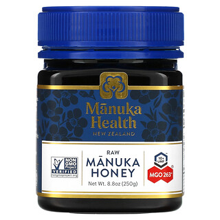 Manuka Health, 未加工麥盧卡蜂蜜，UMF 10 +，MGO 263+，8.8 盎司（250 克）