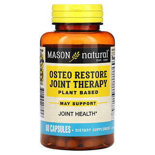 Mason Natural, Osteo 關節修護護理、60 粒膠囊