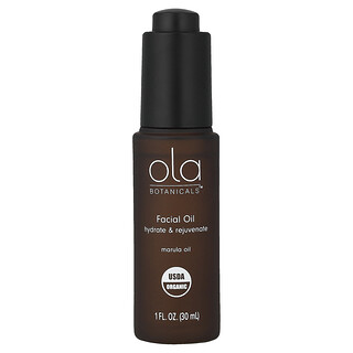 Mercola博士, Ola Botanicals™, Facial Oil, Marula Oil, 1 fl oz (30 ml)