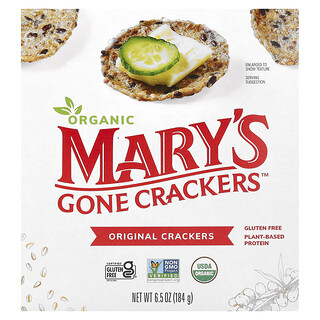 Mary's Gone Crackers, 原配方曲奇餅，6.5 盎司（184 克）