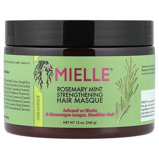 Mielle, 強化髮膜，迷迭香薄荷，12 盎司（340 克）