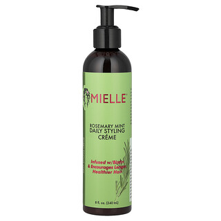 Mielle, 日常定型膏，迷迭香薄荷香，8 液量盎司（240 毫升）