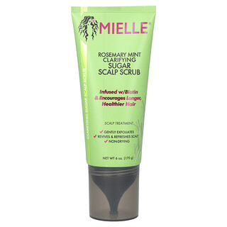 Mielle, 淨化糖粒磨砂膏，迷迭香薄荷香，6 盎司（170 克）