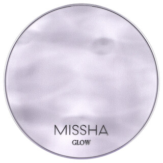 Missha, Glow Layering Fit 氣墊，17 號象牙白，0.49 盎司（14 克）